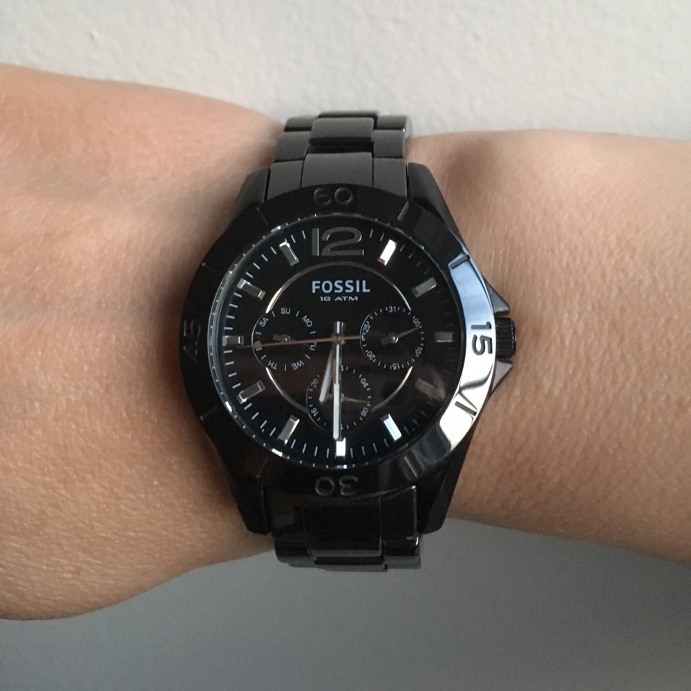 Oversized unisex Fossil watch